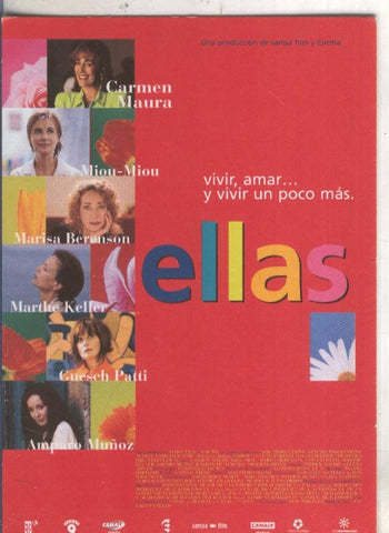 Postal 5800 : Publicitaria pelicula Ellas