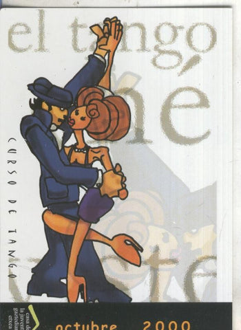 Postal 5812 : Publicitaria programacion octubre 2000, casa juventud, pamplona