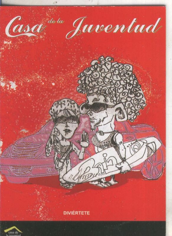 Postal 5833 : Publicitaria programacion julo 2003,casa juventud, pamplona