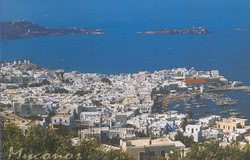 Postal 5883 : Isla griega