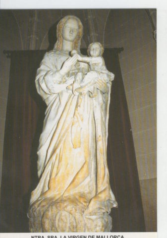 Postal Virgenes 381 : Nuestra Señora la Virgen de Mallorca