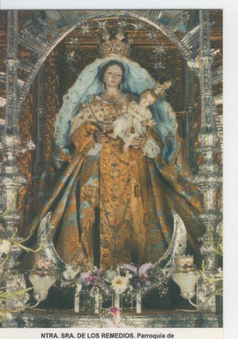 Postal Virgenes 383 : Nuestra Señora de los Remedios, Los Realejos (Tenerife)