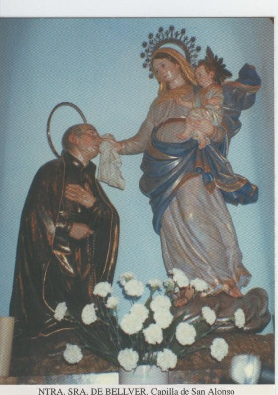 Postal Virgenes 389 : Nuestra Señora de Bellver, Palma de Mallorca