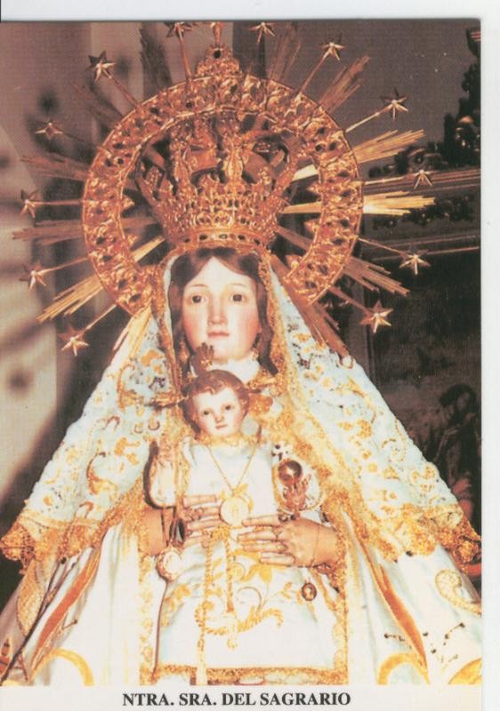 Postal Virgenes 397 : Nuestra Señora del Sagrario, patrona Las Labores (C.Real)