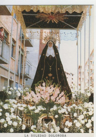 Postal Virgenes 409 : La Soledad Dolorosa, Segovia