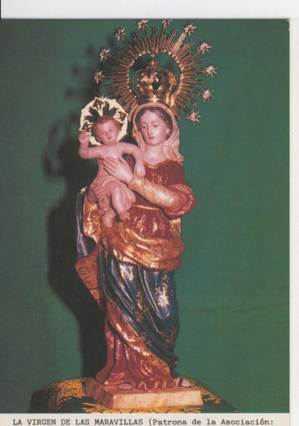 Postal Virgenes 411 : La Virgen de las Maravillas, Segovia