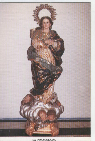 Postal Virgenes 412 : La Inmaculada, Almansa (albacete)