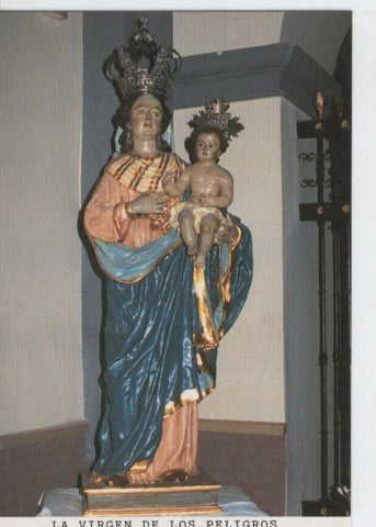 Postal Virgenes 418 : La Virgen de los Peligros, Puente de los Peligros (Murcia)