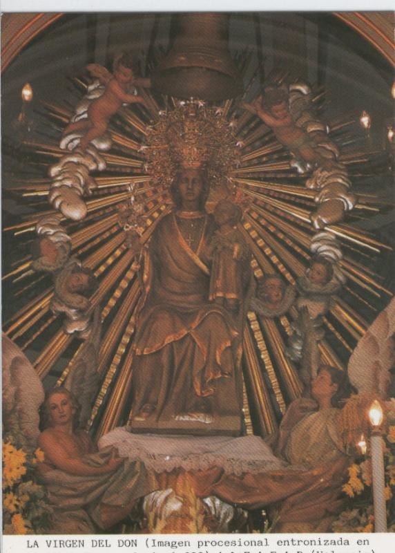 Postal Virgenes 419 : La Virgen del Don, Alfafar (Valencia)