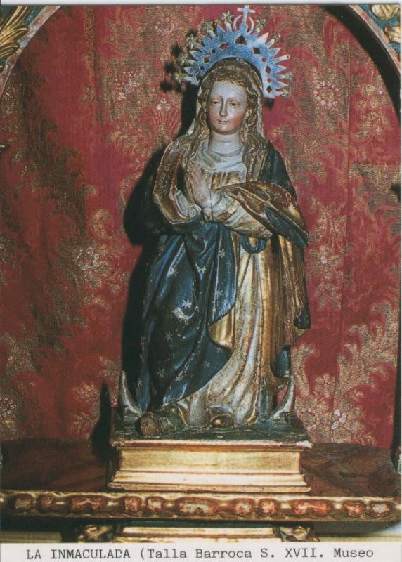 Postal Virgenes 420 : La Inmaculada, Segovia