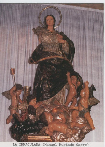 Postal Virgenes 431 : La Inmaculada, patrona de San Antonio(alicante)