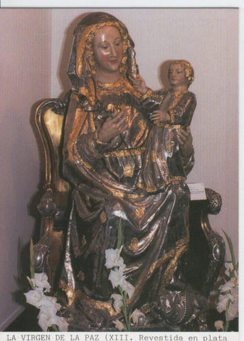 Postal Virgenes 447 : La Virgen de la Paz, Segovia