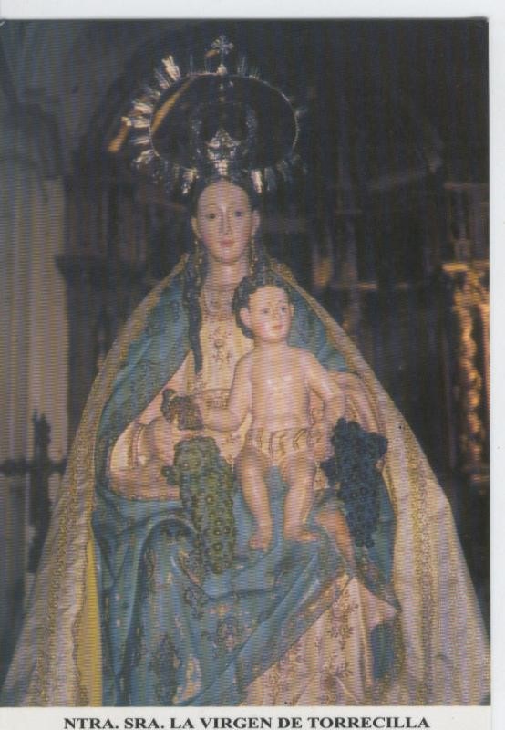 Postal Virgenes 454 : Nuestra Señora la Virgen de Torrecilla, Castrillo de solarana (Burgos)