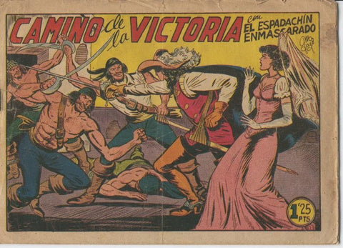El Espadachin Enmascarado de Valenciana  numero 068