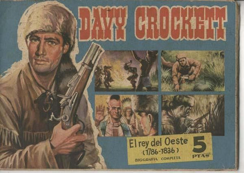Davy Crockett el rey del oeste