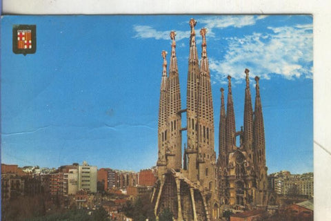 Postal 5891 : La Sagrada Familia de Barcelona