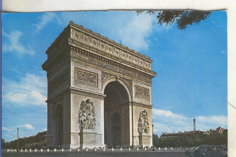 Postal 5892 : Arco de Triunfo de Paris