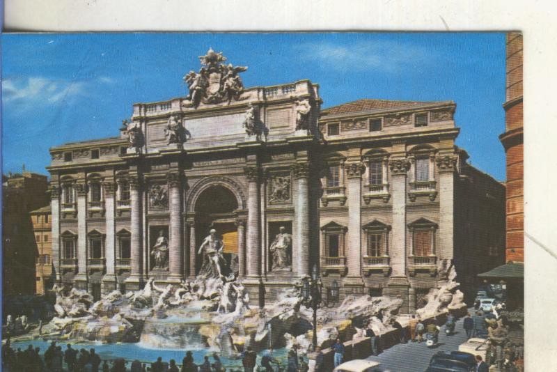 Postal 5893 : Fontana de Trevi de Roma