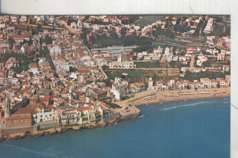 Postal 5965 : Vista aerea de Sitges