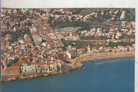 Postal 5985 : Vista aera de Sitges