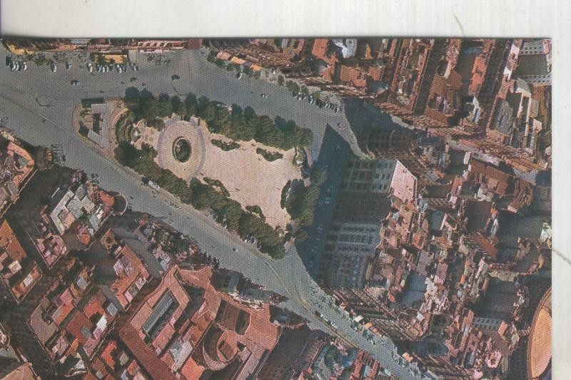 Postal 6000 : Vista aerea de Plaza del Caudillo, Valencia
