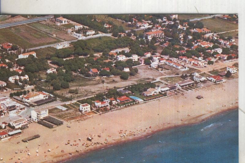Postal 6019 : Vista aerea de playa de Castelldefels, Barcelona