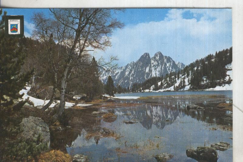 Postal 6035 : Lago de San Mauricio en pirineo catala