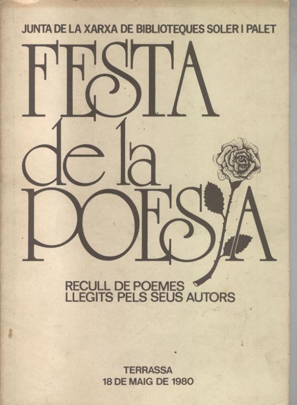 Festa de la Poesia: Joaquim Salvador-Antonio S.Roca-Ramon Alzamora
