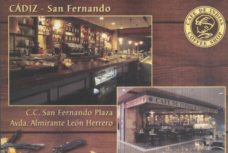 Postal 6063 : Publicitaria Cafe de Indias, San Fernando, Cadiz