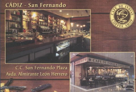 Postal 6063 : Publicitaria Cafe de Indias, San Fernando, Cadiz