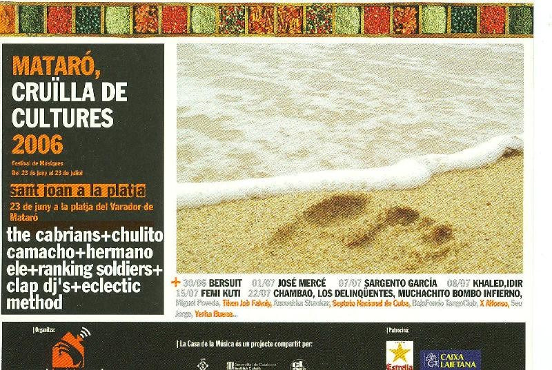 Postal 6083 : Publicitaria Mataro, cruilla de cultures 2006