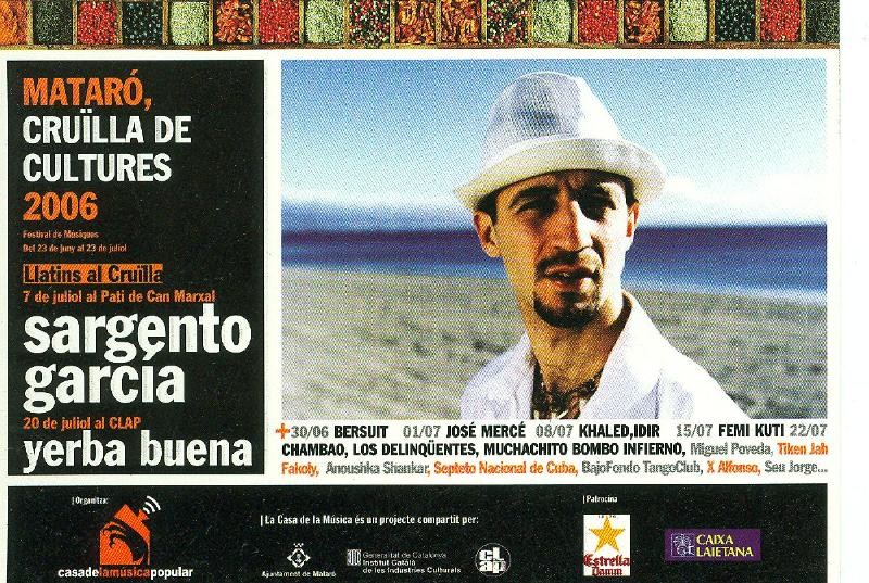 Postal 6084 : Publicitaria Mataro, cruilla de cultures 2006
