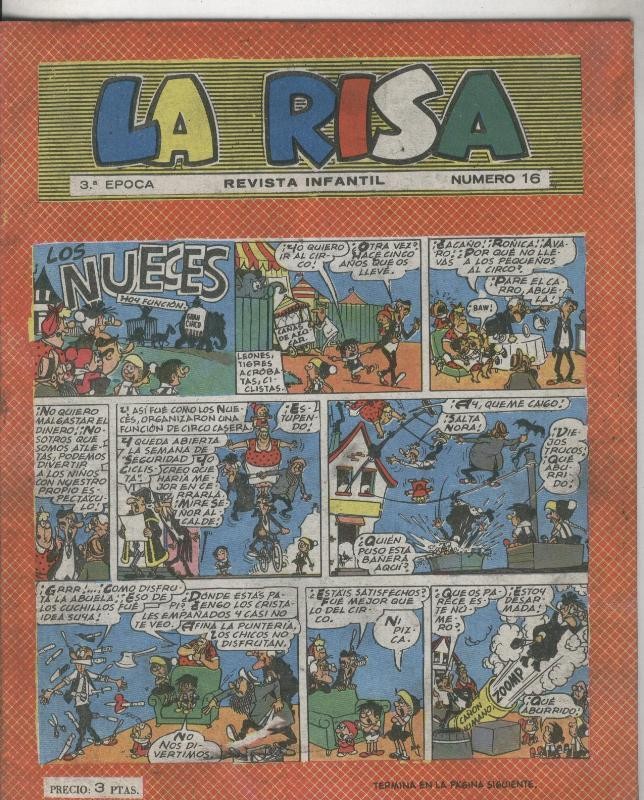 La risa 3a epoca numero 16