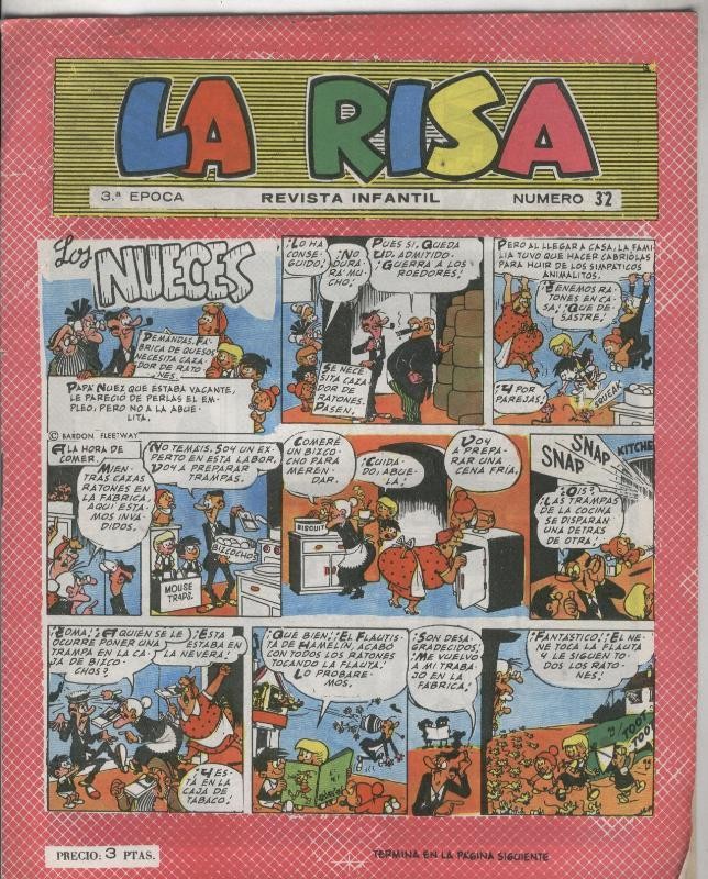 La risa 3a epoca numero 32