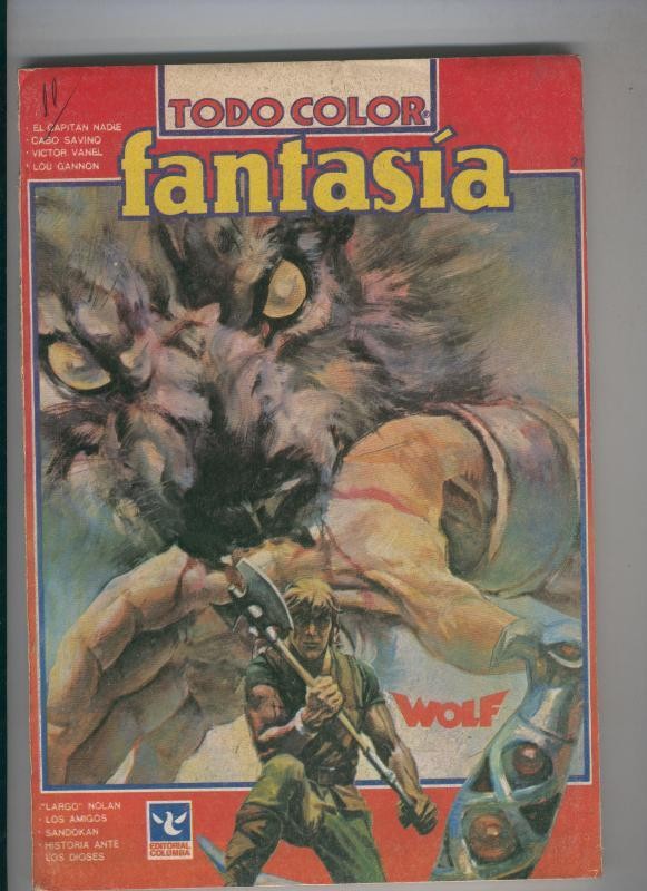 Fantasia todo color numero 21 (numerado 1 en trasera)