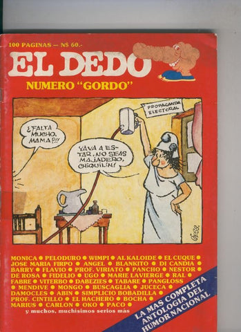 El dedo numero 60