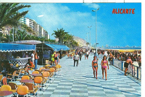 Postal 6105 : Paseo del Postiguet de Alicante