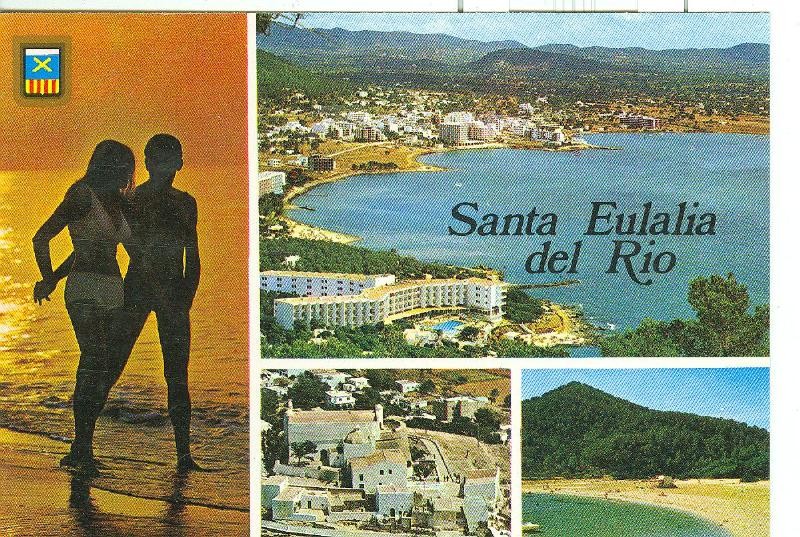 Postal 6107 : Vistas de Santa Eulalia del Rio, Ibiza