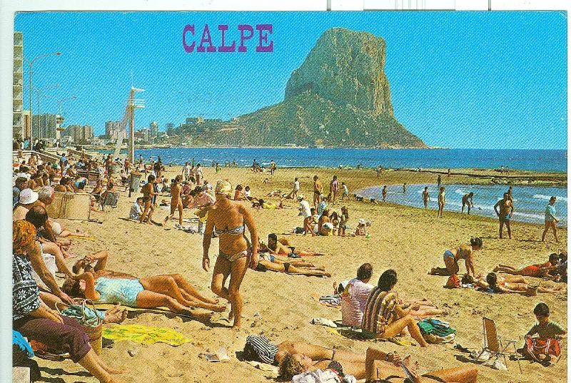 Postal 6126 : Playa y Peñon de Ifach, Calpe