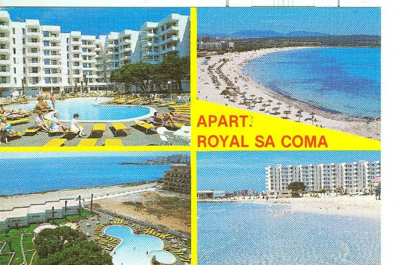 Postal 6129 : Apart. Royal Sa Coma, Playa Sa Coma, Sillot, Mallorca