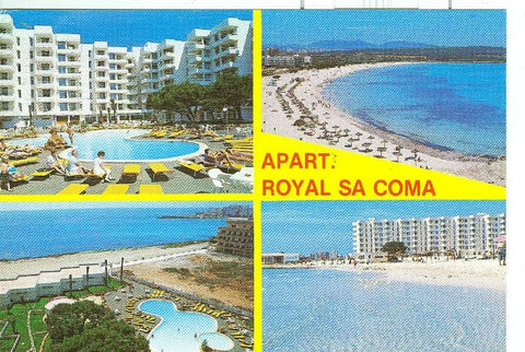 Postal 6129 : Apart. Royal Sa Coma, Playa Sa Coma, Sillot, Mallorca