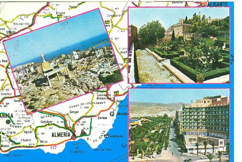 Postal 6136 : Vistas de Almeria