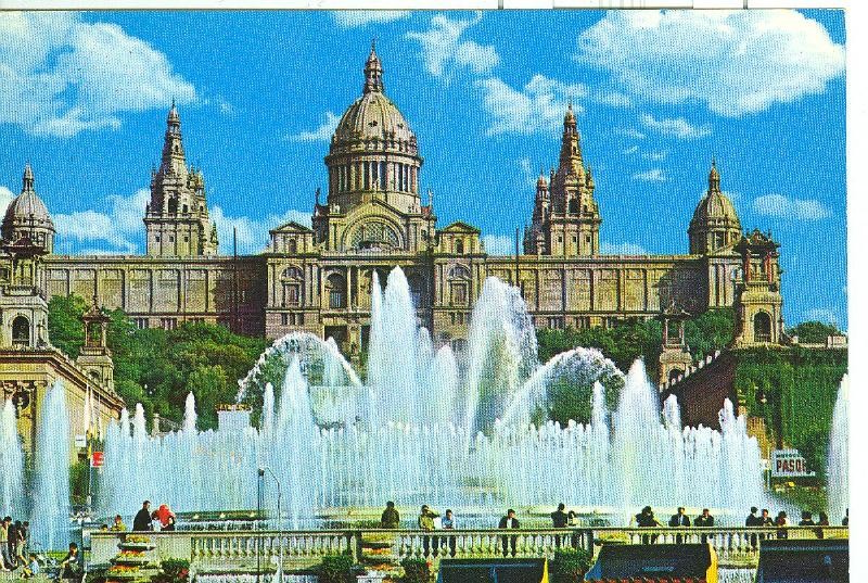 Postal 6147 : Palacio Nacional, Barcelona