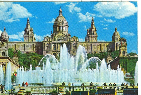 Postal 6147 : Palacio Nacional, Barcelona