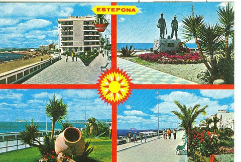 Postal 6166 : Vistas diversas de Estepona