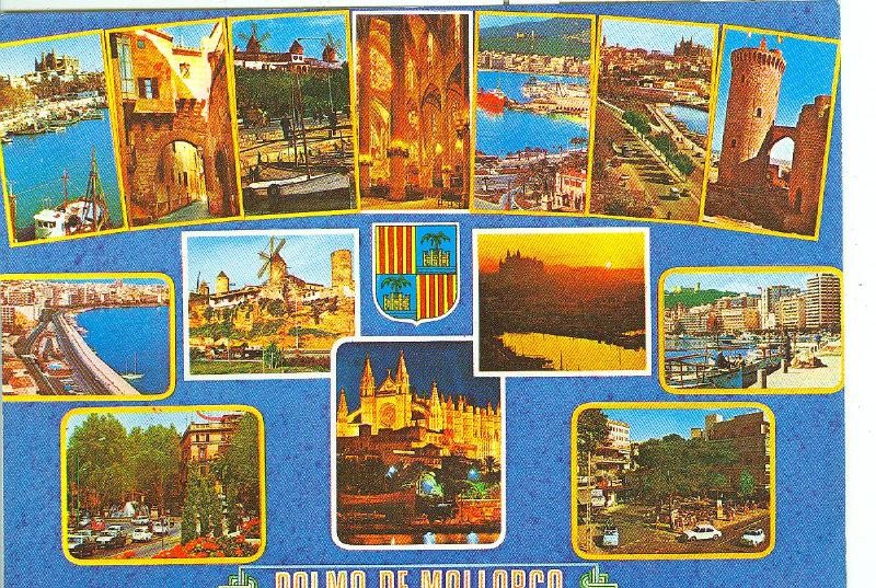 Postal 6187 : Palma de Mallorca, vistas generales