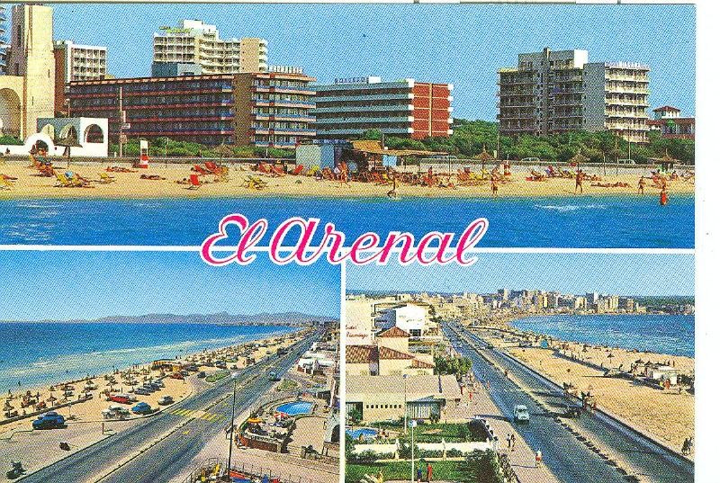 Postal 6189 : El Arenal, vistas generales