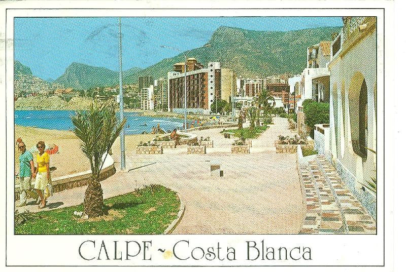 Postal 6196 : Paseo Maritimo de Calpe