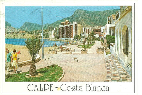 Postal 6196 : Paseo Maritimo de Calpe