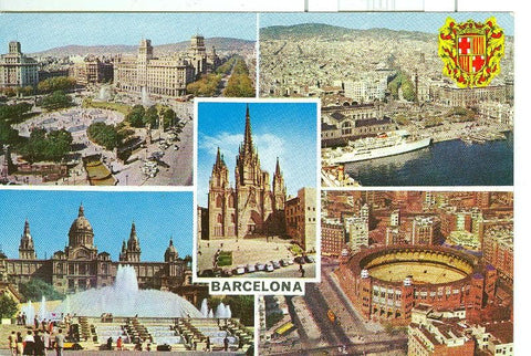 Postal 6198 : Barcelona, vistas generales